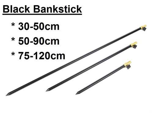 Bankstick schwarz black alu - black, /