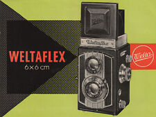 DDR Reklame Prospekt VEB Welta