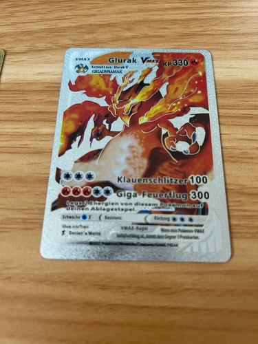 Pokémon karte glurak - pokémon,