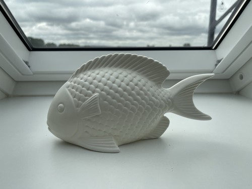 Porzellan lampe fisch cm - fisch, 23