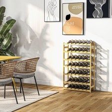 Homcom weinregal flaschenregal - homcom,