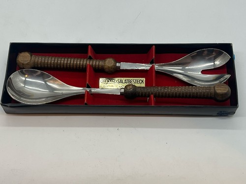 Vintage salat besteck mit - salat,