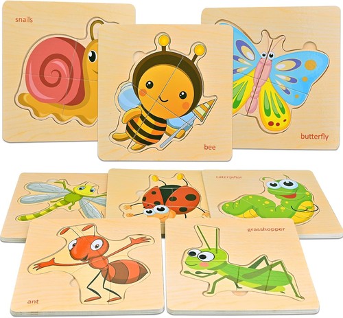 Holzpuzzle montessori - holzpuzzle,