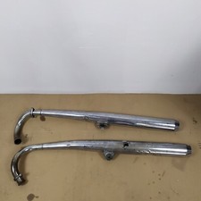 Yamaha DS7 Auspuff Rechts-Links Schalldämpfer exhaust Muffler Yamaha DS 7 #5806