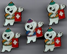 Lot 5x Bio Steinfels Schweiz Motiv Winter Kinder Geburtstag Geschenk give away