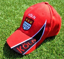 Köln Kappe "KÖLN"  + NEU + Fan Base Cap Mütze Hut Unisize 100% Baumwolle