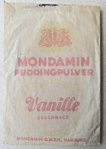 Leere papiertüte mondamin - leere,