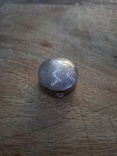 Kleine Silberdose/ Pillendose