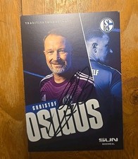 Autogrammkarte FC Schalke 04