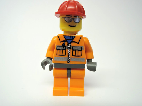 Lego figur city bauarbeiter - figur,