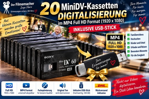 Minidv kassetten - 20,