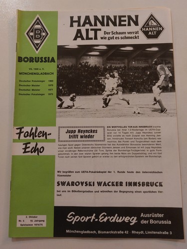 Fohlen echo borussia - echo,
