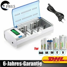 Akku Ladegerät LCD Universal