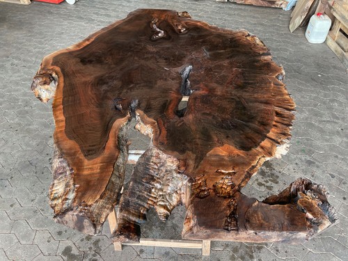 Tischplatte massiv nussbaum - tischplatte,