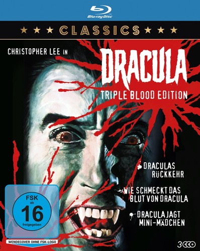 Christopher lee dracula - 3x,