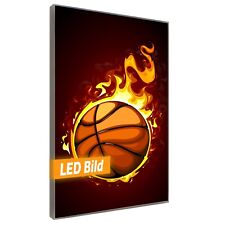 LED Leuchtbild - Basketball