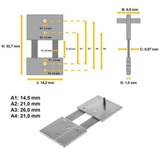 Pendelfeder für Standuhren