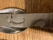 2 x BW BUND Bundeswehr Essbesteck Camping Feldbesteck NSB 63