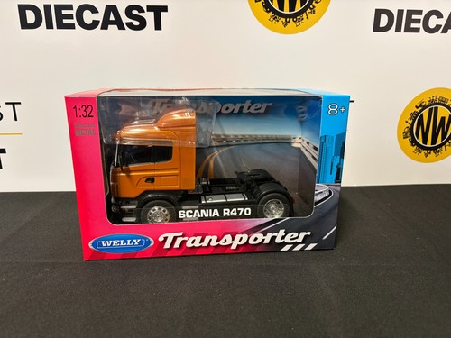 Welly scania r470 orange - welly,