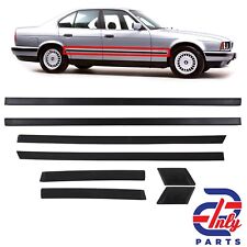 8 Teilig Türleisten Stoßleisten Zierleisten Set für BMW 5er E34 (1988-1996)