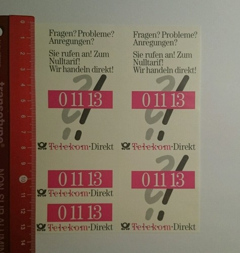 Aufkleber sticker telekom - aufkleber/sticker:,