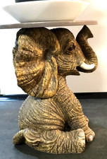 Elefanten - Blumen - Hocker