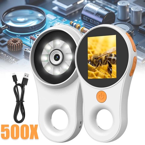 Digital mikroskop 500x lupe - digital,