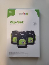 Ergobag Fluo Zip-Set grün
