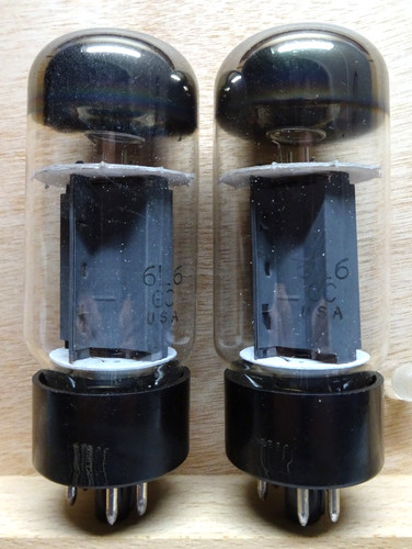 Pair sylvania 6l6gc über - sylvania,