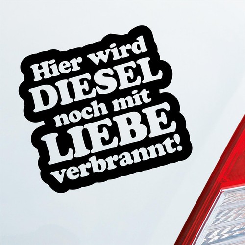 Auto aufkleber hier wird - auto,