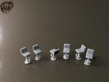 1/87 Barstühle Bar Stuhl Einrichtung Restaurant Club Party Lounge Diorama H0 HO