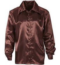 70er Jahre Discohemd aus Satin