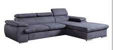 Graues Sofa mit