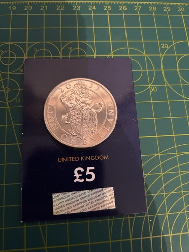 Löwe england 2017 - 5£,