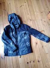Marke Jack&Jones, Anorak Winterjacke, Größe XL, schwarz/grau, Jungen/Männer