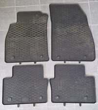 Gummi-Fussmatten für OPEL Insignia A schwarz = Sehr guter gebrauchter Zustand!