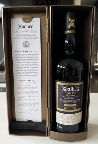 Ardbeg single cask 2453 - cask, no.