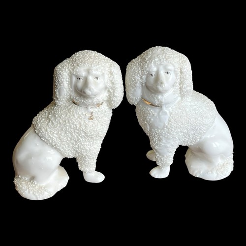 Pudelfiguren porzellan weiß - pudelfiguren,