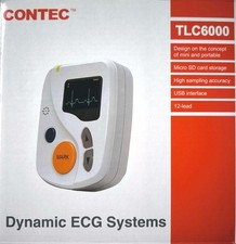 Contec TLC 6000 12-Kanal Holter EKG Langzeit-EKG 24 Stunden 