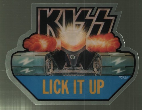 Kiss lick vinyl - kiss, it