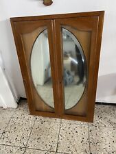 Spiegel Fenster Holzspiegel Antik Dekoration Wandbild Kunst Handarbeit DRGM 109