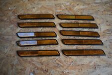 10x Hella Talmu Reflektor Seitenmarkierung Reflektor Gelb Anhänger 8RA342010397
