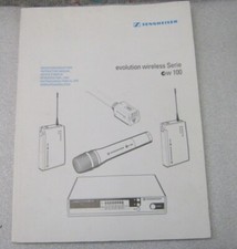 Sennheiser evolution wireless Serie ew 100 Bedienungsanleitung