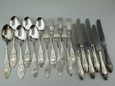 Frühstück Dessert Besteck 18 Teile ║ R&B  Ostfriesenmuster Robbe Berking║ 90║E24