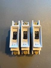 3x Siemens Sicherung Schalter 5SN1 H16 A Leitungsschutzschalter Sicherungsautoma