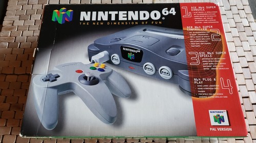 Nintendo n64 console - 64...,