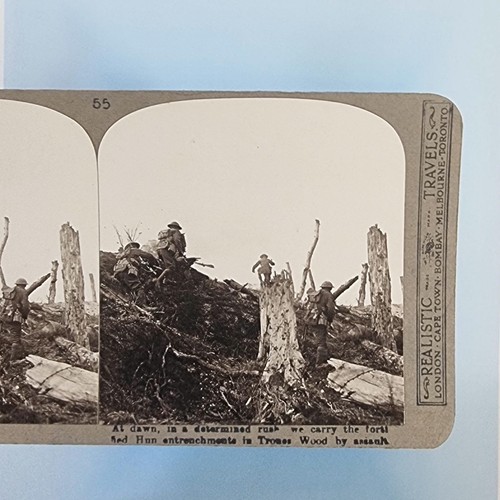 Ww1 militär stereoview - ww1, um