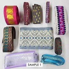 Indische Sari-Borten