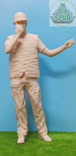 Modellfigur rangierer ansgar - modellfigur,
