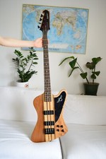 Epiphone Thunderbird Pro IV Natural Oil - Awesome Bass! 